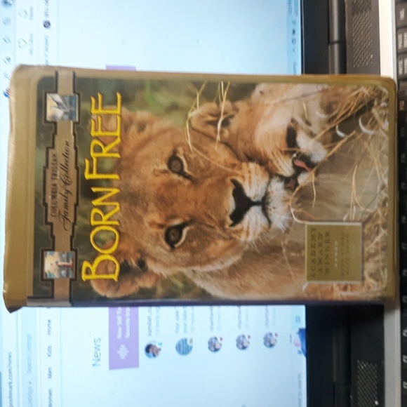 Born Free VHS tape (SKU stock shelf) - Picture 1 of 1